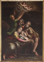 Gherardi, Cristofano - The Adoration of the Christ Child