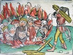 Wolgemut, Michael - Burning of the Jews at Deggendorf in 1338 (from the Schedel's Chronicle of the World)
