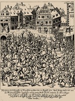 Keller, Georg - The Fettmilch Rising. The plundering of the Judengasse in Frankfurt on August 22, 1614