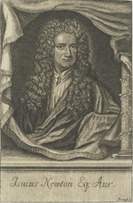 Krauss, Johann Ulrich - Portrait of Sir Isaac Newton (1642-1727)