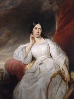 Decaisne, Henri - Portrait of the opera singer Maria Malibran-Garcia (1808-1836), as Desdemona