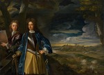 Closterman, John - Michael Richards (1673-1721) and his brother John Richards (1669-1709) at the Siege of Belgrade in 1690 (After Godfrey Kneller)