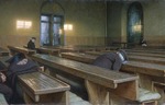 Morbelli, Angelo - Feast Day at the Hospice Trivulzio in Milan