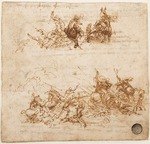 Leonardo da Vinci - Study for the Battle of Anghiari