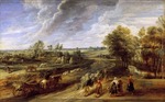 Rubens, Pieter Paul - Return from the harvest 