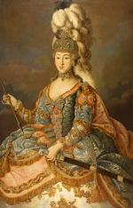 Ligotsky, Johann (Ivan Demenievich) - Portrait of Countess Anna Petrovna Sheremetyeva (1744-1768)