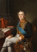 Tropinin, Vasili Andreyevich - Portrait of Ivan Vasilyevich Tutolmin (1751-1839)