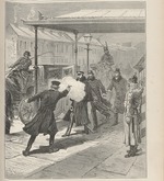 Férat, Jules-Descartes - The Assassination of Count Mikhail Loris-Melikov. From Le Monde Illustré