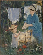 Manet, Édouard - Le Linge (The Laundry)