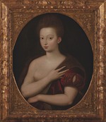 Anonymous - Portrait of Gabrielle d'Estrées (1573-1599)