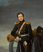Orlov, Pimen Nikitich - Portrait of Alexander Nikolaevich Karamzin (1815-1888)
