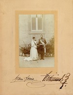 Anonymous - Ferdinand I of Bulgaria with his wife Princess Marie Louise of Bourbon-Parma