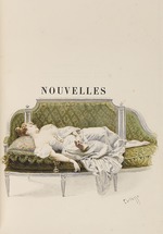 Cortazzo, Oreste - Half-title for Nouvelles by Alfred de Musset 