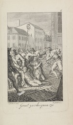 Riepenhausen, Ernst Ludwig - The massacres of La Glacière on 16-17 October 1791