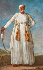 Vigée Le Brun, Louise Élisabeth - Portrait of Muhammad Dervish Khan, ambassador to the French court sent by Tipu Sultan  