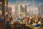 Platzer, Johann Georg - The Sacrificial Death of Marcus Curtius