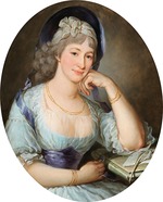 Krafft - Portrait of Countess Maria Ernestine Gräfin Esterházy-Starhemberg (1754-1813)