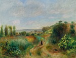 Renoir, Pierre Auguste - Paysage à Cagnes
