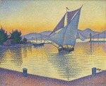 Signac, Paul - The Port at sunset, Opus 236 (Saint-Tropez) 