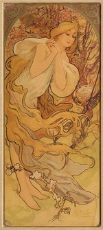 Mucha, Alfons Marie - Spring (From the Series Les Saisons)
