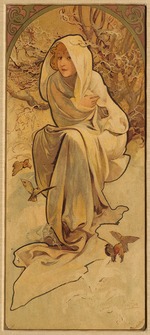 Mucha, Alfons Marie - Winter (From the Series Les Saisons)