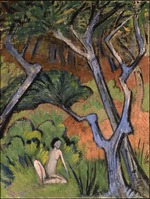 Mueller, Otto - Forest landscape with nude