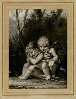 Prud'hon, Pierre-Paul - Cupid and little girl playing with a cat