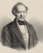 Schwarz, Carl Benjamin - Portrait of the Composer Peter Joseph von Lindpaintner (1791-1856)