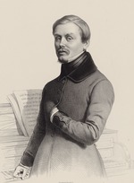Alophe, Marie-Alexandre Menut - Portrait of the organist and composer Hippolyte Monpou (1804-1841) 