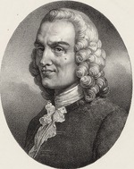 Grevedon, Pierre Louis Henri - Portrait of the composer Jean-Philippe Rameau (1683-1764)