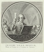 Guérin, Christophe - Portrait of the composer Franz Xaver Richter (1709-1789) 