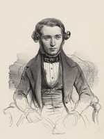 Anonymous - Portrait of pianist and composer Jacob Rosenhain (1813-1894) 
