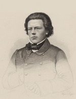 Singer, Johann Paul - Portrait of the composer Anton Rubinstein (1829-1894)