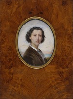 Besnard née Vaillant, Louise - Portrait of the Composer Franz Liszt (1811-1886)