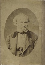 Anonymous - Portrait of pianist and composer Ferenc Erkel (1810-1893)