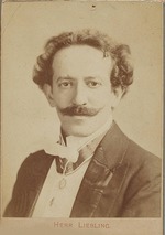 Anonymous - Portrait of pianist and composer Georg Liebling (1865-1946)