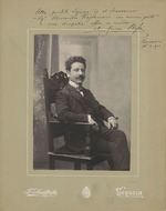 Photo studio Francesco Scattola, Venezia - Portrait of the organist and composer Marco Enrico Bossi (1861-1925) 