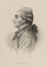 Deblois, Charles Alphonse - Portrait of the composer Antonio Sacchini (1730-1786)