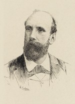 Lalauze, Adolphe - Portrait of the Composer Gaston Salvayre (1847-1916) 
