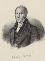 Anonymous - Portrait of the violinist and composer Louis Spohr (1784-1859)