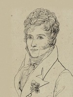 Vincent, Antoine-Paul - Portrait of the conductor and composer Gaspare Spontini (1774-1851)