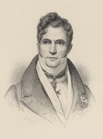 Massard, Léopold - Portrait of the conductor and composer Gaspare Spontini (1774-1851)