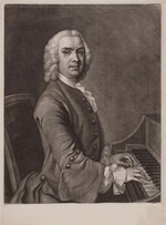 Macardell, James - Portrait of the organist and composer John Stanley (1712-1786)
