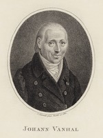 Adamek, Johann - Portrait of the Composer Johann Baptist Wanhal (1739-1813) 