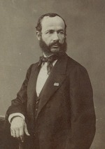 Photo studio Nadar - Portrait of the violinist and composer Henri Vieuxtemps (1820-1881)