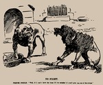 Staniforth, Joseph Morewood - No Fight. Cartoon on the Fashoda Incident