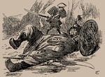 Tenniel, Sir John - Cartoon on the First Sino-Japanese War. Punch, 29 September 1894