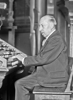 Anonymous - Portrait of the organist and composer Charles-Marie Widor (1844-1937) 
