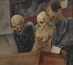 Ring, Laurits Andersen - Three Skulls from the Catacombe dei Cappuccini at Palermo 