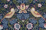 Morris, William - Strawberry Thief. Decorative fabric